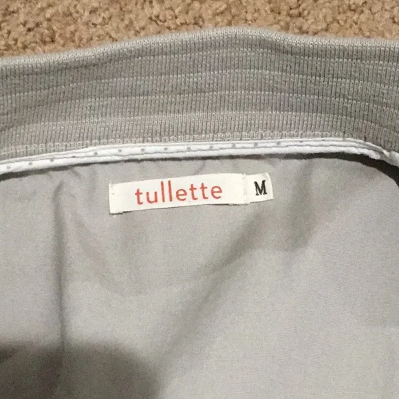 ⏰ Anthropology Tullette Khaki Bomber Jacket - Size S - Picture 7 of 12